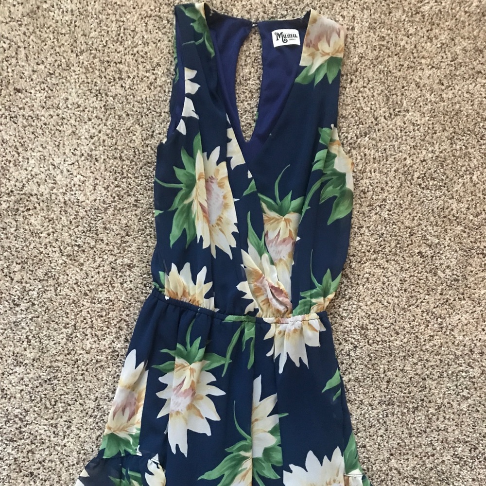 Show me your Mumu sunflower Romper